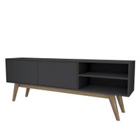 Rack para Sala de Estar 2 Portas Estilare Móveis RACK1025