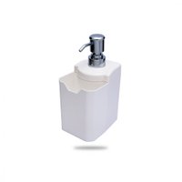 Kit Pia Roper Plast Lixeira 5 Litros Porta Detergente e Esponja