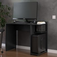 Mesa para Computador e Escrivaninha Iris - Preto - RPM Móveis