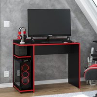 Mesa para Computador Gamer RTX 9409 - Preto com Vermelho - RPM Móveis