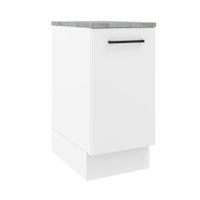 Balcão Armário de Cozinha 40 cm 1 Porta Branco Agata Madesa