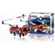 Blocos de Montar Caminhão de Bombeiro + Helicóptero 394 Peças Indicados para +6 Anos Multikids