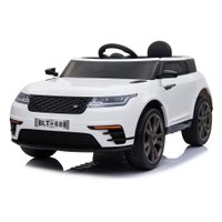 Carro R/C Elétrico Ride On Deluxe Rover Branco 12V Com Controle Multikids - BR1368