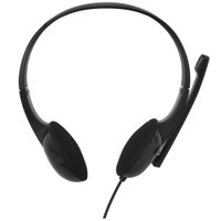 Headset P3 3.5mm Preto Controle de Volume Microfone c/ Redução de Ruído Multilaser - PH367