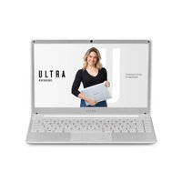Notebook Ultra, com Linux, Intel Core i3, 4GB 1TB HDD, Tela 14,1 Pol. HD + Tecla Netflix Prata - UB432