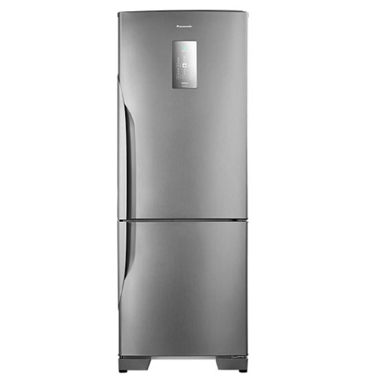 Geladeira Panasonic Frost Free Aço Escovado 480L 110V NR-BB71PVFXA