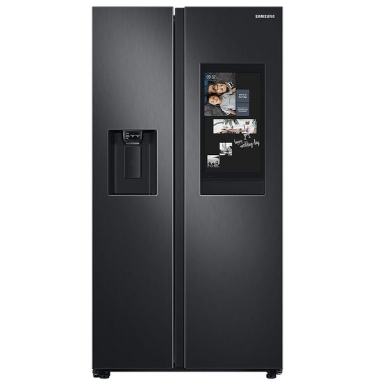 Geladeira Samsung Side By Side Black Premium 585 Litros 110V RS58T5561B1AZ