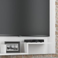 Painel para Tv Enzo Plus 120x90 cm - Branco