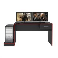Escrivaninha Artely Gamer Espaçosa Com Uma Gaveta