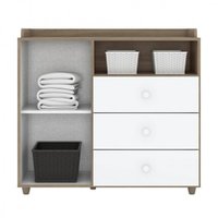 Cômoda Henn Cafuné Com 3 Gavetas E 1 Porta