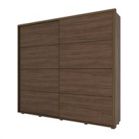 Guarda Roupa Henn Valência 2 Portas De Correr E 6 Gavetas Com Espelho