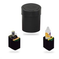 Kit Cozinha Roper Plast Lixeira 5L+Porta Esponja E Detergente
