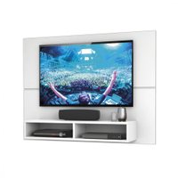 Painel De Tv Zanzini New Slim Para Tv Até 49 Polegadas Branco Artico