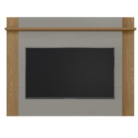 Painel Home Linea Brasil Tulum Extensível P/ TV 55 Polegadas Amendoa/Titanio