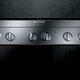 Rangetop de embutir semiprofissional Brastemp Gourmand 6 bocas inox com chamas de alta potência e simmer - BDR90AR