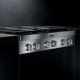 Rangetop de embutir semiprofissional Brastemp Gourmand 6 bocas inox com chamas de alta potência e simmer - BDR90AR