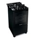 Fogão Brastemp 4 Bocas Preto com Mesa de Vidro e Grades Duplas de Ferro Fundido  - BFO4VAE