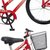 Bicicleta de Passeio Aro 26 Freio V-Brake Fort Quadro 19 Aço Vermelho - Colli Bike