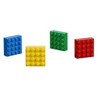 LEGO Xtra - Ímãs 4x4 Brick Classic