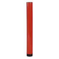 Cano Chaminé Esmaltado Vermelho 1M 110mm