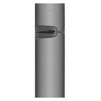 Geladeira Consul Frost Free Duplex 275 litros cor Inox com Prateleiras Altura Flex