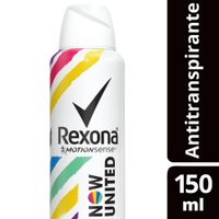 Desodorante Aerosol Antitranspirante Rexona Now United 150ml