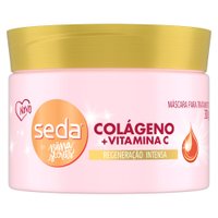 Máscara de Tratamento Seda By Niina Secrets Colágeno + Vitamina C 300g