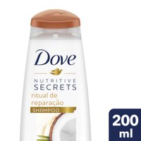 Shampoo Dove Nutritive Secrets Ritual de Reparação 200ml