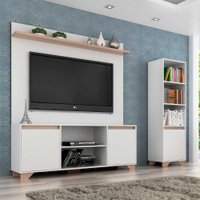 Conjunto Benevello Rack Com Painel 50 Polegadas Estante Em MDP Quiditá