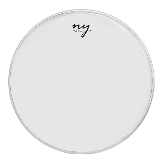 Pele Leitosa Translucida para Bateria 10" New York