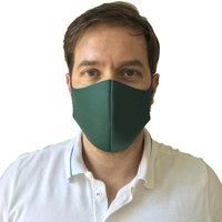 Máscara de Proteção Respiratória em Neoprene Lavável Verde
