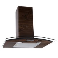 Coifa de Parede 60cm Vidro Curvo - CVC Slim - Fogatti