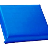 Travesseiro De Espuma Com Capa Impermeável Hospitalar - Azul