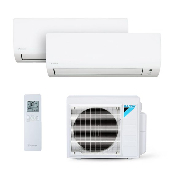 Ar Condicionado Multi Split Bi Inverter Daikin 18.000 Btus (2x Evap 9.000) Quente/Frio 220V Monofásico