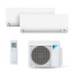 Ar Condicionado Multi Split Bi Inverter Daikin 18.000 Btus (2x Evap 9.000) Quente/Frio 220V Monofásico