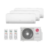 Ar Condicionado Multi Tri Split Hw Inverter LG 2x9000 + 1x18000 Btus Quente/Frio 220V A3UW24GFA3.AWGZBRZ