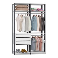 Módulo Closet com 2 Peças Be Mobiliario- Branco TX
