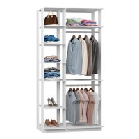 Módulo Closet com 2(Duas) Peças Be Mobiliario- Branco TX