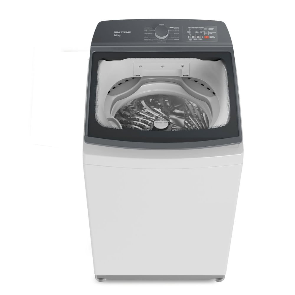 Lavadora de Roupa 16 Kg Branco Com Ciclo Tira Manchas Advanced e Ciclo Antibolinha Brastemp - 220v - Bwk16abbna