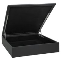Base Baú Physical Preto Casal (138x188x39) - Ortobom