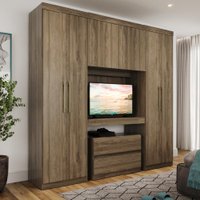 Guarda Roupa Casal 6 Portas 2 Gavetas Porto Legno Carraro