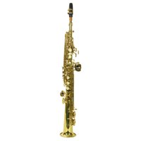 Saxofone Soprano SS 200 Laqueado Dourado com Case New York