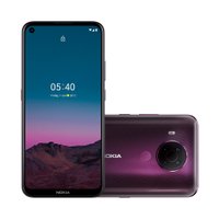 Smartphone Nokia 5.4 Android 11, Tela 6,39 Pol. Câm com IA + Lentes Ultra-Wide,128GB + 4GB RAM