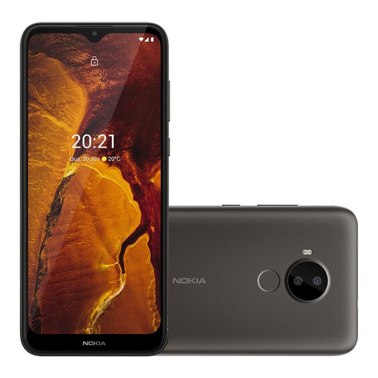 Smartphone Nokia C30 64GB 4G Tela 6,8 Dual Chip 2GB RAM Câmera Dupla 13MP + Selfie 5.0MP Verde - NK042