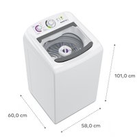 Máquina de Lavar Consul 12 kg Branca com Dosagem Econômica e Ciclo Edredom - CWH12BB