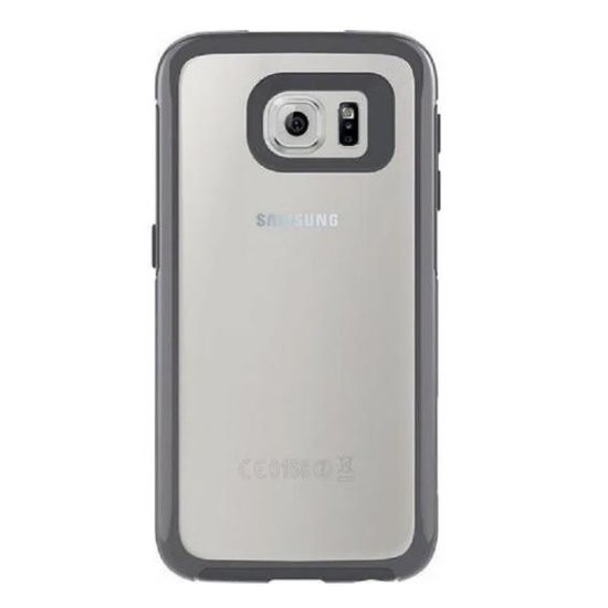 Capa Original My-symmetry Transparente c/ Cinza Galaxy S6