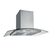 Coifa De Ilha Suggar Jade 90cm Inox E Vidro 110V TP0591IX