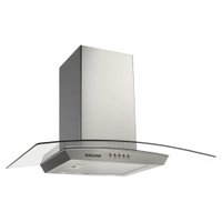 Coifa de Parede Suggar Esmeralda 90 cm Inox e Vidro 220V TP0392IX