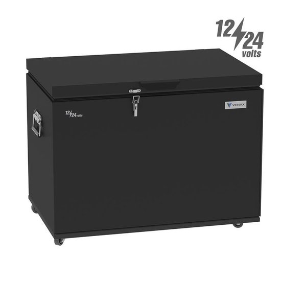 Conservador Multiuso Preto Fosco 12/24v