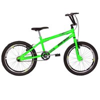 Bicicleta Aro 20 Q11 Cross Energy com Aero Mormaii - Verde Neon